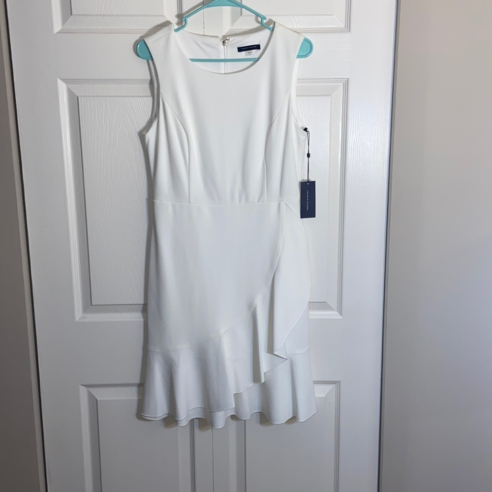 Tommy hilfiger NWT white dress size 8